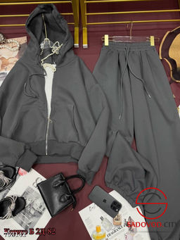 Базовый костюм со спортивкой и с брюками на манжете поло - Bruno фото 2