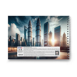 Светоч А232 Альбом для рисования, выбор.лак. 100 г/м2 A4 29.5 х 21 см 5 шт. на гребне 40 л. 01618 МИКС Движение - жизнь