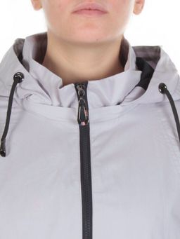 F3921 LIGHT GRAY Ветровка женская CO-COCOPINE (85% хлопок, 15% полиэстер) - Фабричный китай фото 10
