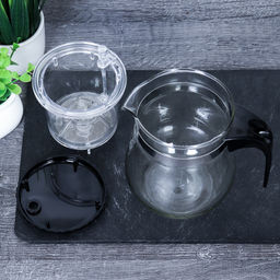 Френч-пресс 350 мл с кнопкой / 300GPS /уп 80/ - Галеонтрейд фото 4