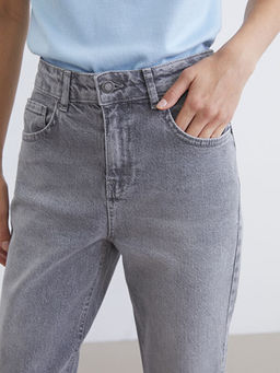 Mom Fit Kad?n Jean Pantolon