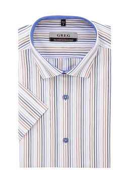 Сорочка мужская короткий рукав GREG 121/109/031/Z/1  фото 8