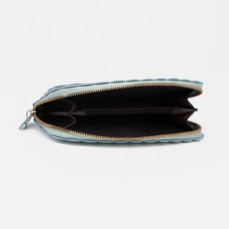 Кошелёк на молнии, цвет голубой - Simaland фото 6