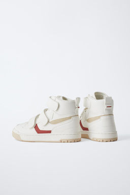 STRAP HIGH-TOP SNEAKERS - Zara фото 4