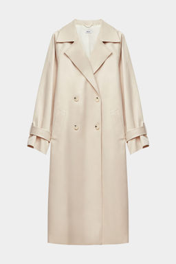 Тренч двубортный с поясом - Mollis фото 5