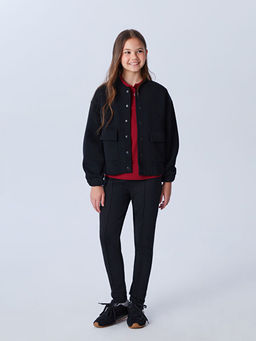 Beli Lastikli K?z ?ocuk Uzun Tayt