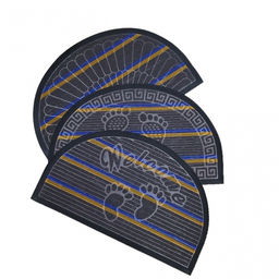 Коврик 45*75 см ComeForte УЮТ Мультиколор полукруг