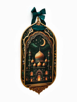 Цена за 2 шт. Плакат "Рамадан" с лентой