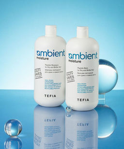 Шампунь пептидный для сухих и ломких волос 950 мл, Ambient Moisture Peptide - Tefia фото 3