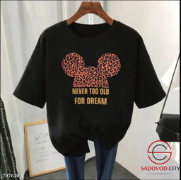 Футболка женская с рисунком (большой размер)