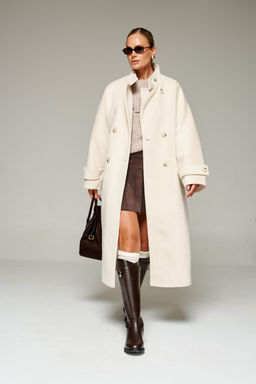 Пальто Beautiful Free 7012 молоко