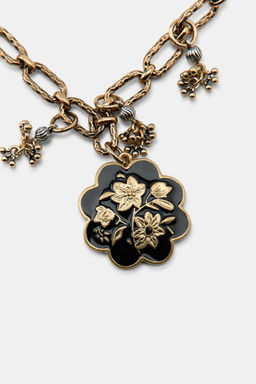 PACK OF 2 CHARM NECKLACES - Zara фото 4