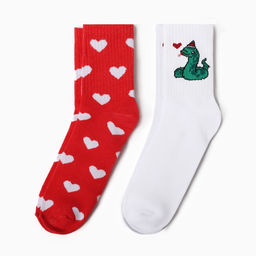 Подарочный набор KAFTAN «Любви», носки размер 36-39 (23-25 см), бомбочка для ванн