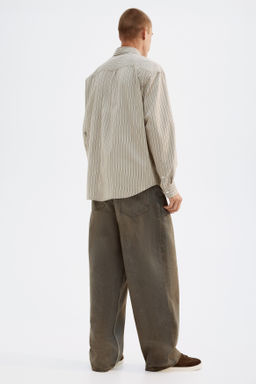 Camisa de popelina Loose Fit - H&m фото 5