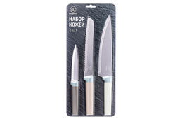 Набор 3 ножей 23*1,3*2,5 см + 32,5*1,5*3 см + 33*1,5*4,5 см - Elan gallery фото 5