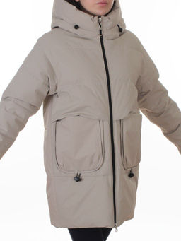 806 GRAY Куртка зимняя женская (200 гр. синтепон) - Fashion фото 2