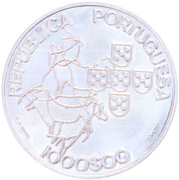 1000 эскудо 2000 года Португалия Председательство Португалии в совете ЕС