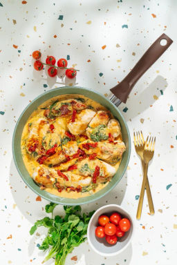 Сковорода индукционная ECO WAY несъемная ручка, 24 см - Нева металл посуда фото 4