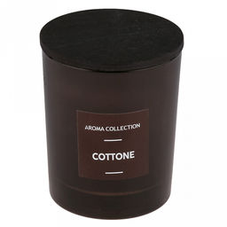 Свеча Incense д7см, h9см, ароматическая Cotton, в стеклянном стакане, время горения 32 часа (Россия) - Домашняя мода фото 2