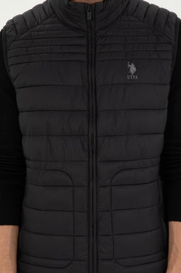 Мужской черный жилет - U.s. polo assn фото 6