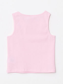 Bisiklet Yaka Basic Pamuklu K?z ?ocuk Atlet - Waikiki фото 2