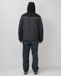 Горнолыжная куртка мужская зимняя темно-серого цвета 7611TC - Mtforce фото 20