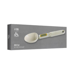 Мерная ложка Luazon LV-507, электронная, до 0.5 кг, белая - Luazon home фото 9