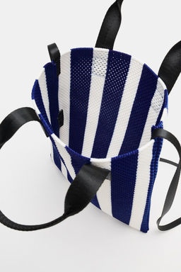 CUT-OUT EFFECT MINI TOTE BAG - Zara фото 6