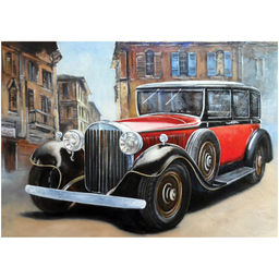 Puzzle ТРИ СОВЫ 260 элементов "Ретро-автомобиль" (ПК260_54622)