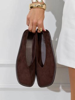 Балетки жен., коричн, э/з FDY448-2