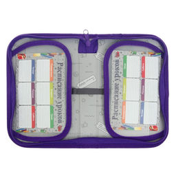 Пенал школьный, 1 секция, 13×21×4 см «Совушка»