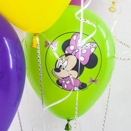 Шар латексный 12" «Минни Маус», пастель, 1-сторонний, набор 25 шт., МИКС