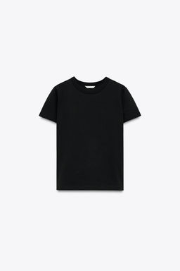 SHORT SLEEVE INTERLOCK T-SHIRT - Zara фото 4