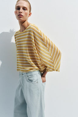 CAMISETA CAPA R?STICA RAYAS / Amarillo claro