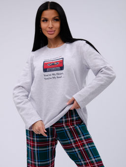 Пижама "Диско", футер начёс