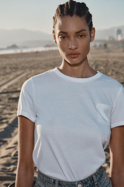 T-SHIRT WITH POCKET - Zara фото 5