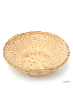 Корзина плетеная 26x8 см / GN295-4 /уп 400/