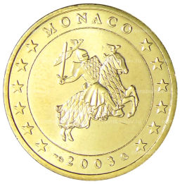 50 евроцентов 2003 года Монако