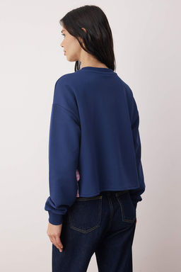 Kar Melanj Orme Sweatshirt TWOAW26SW00075 - Trendyolmilla фото 12