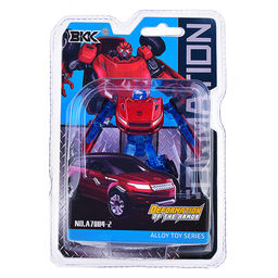 Робот "Гипер-гонщик" трансформирующийся, на листе