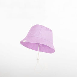 Панама хлопковая Лаванда - Bungly фото 2