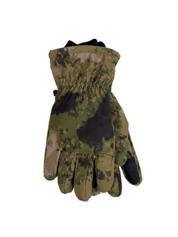 Утеплённые мужские перчатки мультицвет