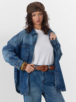 Жакет женский джинсовый - Mark formelle фото 6