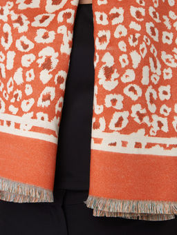 В составе ШЕРСТЬ и КАШЕМИР Большой, мягкий, теплый двусторонний палантин