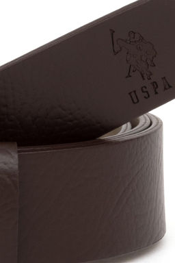 Мужской коричневый пояс Неожиданная скидка в корзине - U.s. polo assn фото 4