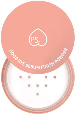 Good Bye Sebum Finish Powder Plus Peach - Матирующая рассыпчатая пудра, 5 гр