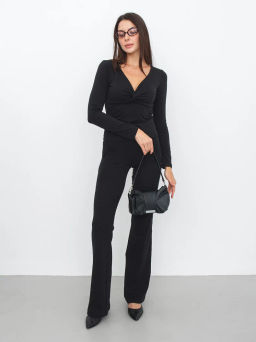Сумка 8110 black Velina Fabbiano-Safenta