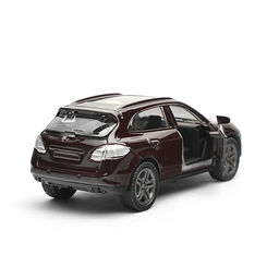 Черная инерционная машинка Кроссовер die-cast,1:32, открывающиеся двери