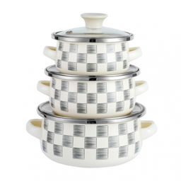 Набор посуды эмаль "Kelli" 6 пр , арт. KL-4488