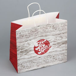 Пакет подарочный крафтовый For you, 32 х 28 х 15 см - Доступные радости фото 5